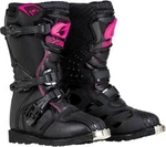 Oneal Motocross/offroad Rider Youth Boots Black & Pink Size K12. Fixed Price $107.99.