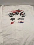Supreme Honda Fox Racing Work Shirt Men Extra Large Xl Offwhite. Fixed Price $180.00.