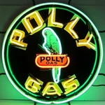 Neonetics 5GSPLY Polly Gas Sign. Fixed Price $670.40.