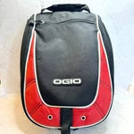 Ogio Shoester Carrier Bag Red & Black With Inside Divider Outer Pocket Euc. Fixed Price $29.00.