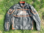 Vintage 2006 Harley Davidson Men Screamin Eagle Leather Jacket/flames/size Xl. Fixed Price $799.95.