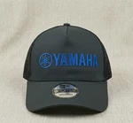 Yamaha Motor Logo 2D Flat Embroidered Trucker Hat Black Mesh Back Adjustable Cap. Fixed Price $25.50.