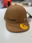 Kawasaki Carhartt Hat K005-4131-BRNS. Fixed Price $45.00.