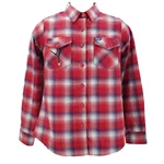 Dixxon Women's Small Summit Racing Flannel Shirt White Checkered Button-up. Fixed Price $39.88.