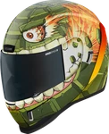 Icon Airform Motorcycle Helmet Grenadier Green Medium Closeout Was $225.00. Fixed Price $99.99.