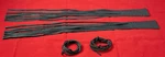Motorcycle Fringed Clutch Brake Lever Covers Premium Genuine Leather Black New. Fixed Price $13.56.
