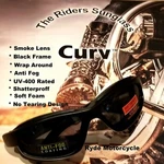 Curvz Women Smaller Size Frame Smoke Lenses Motorcycle Riding Sunglass 02-14M. Fixed Price $25.00.