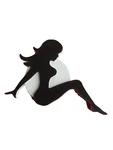 Lady Woman Trailer Hitch Cover Plug Classic Mudflap Silhouette Ford Ram Chevy. Fixed Price $19.71.