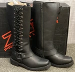 Z1R Women Savage Waterproof Leather Tall Motorcycle Boots Punk Goth Rock. Fixed Price $100.00.