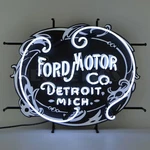 Ford Motor Company 1903 Heritage Emblem Neon Sign 5FRDMC. Fixed Price $469.99.