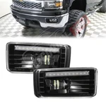 For Chevy Silverado 1500 2500 3500HD Tahoe Left Right Led Fog Lights Drl Kit. Fixed Price $71.24.