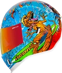 Icon Airform Motorcycle Helmet Dino Fury Large Closeout. Fixed Price $124.00.