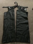 Victory Motorcycle Leather Chaps Women. Fixed Price $115.00.