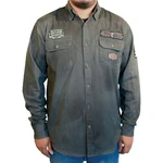 Lethal Threat Gray Kustom Kulture Flying Eyeball Shirt - MG60133XXXL. Fixed Price $71.99.