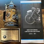 Rare Bmw Motorrad Motorcycle Limited Edition Stein 1934 R7 X/500 W/ Coa Complete. Fixed Price $550.00.