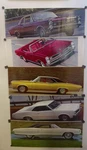 Rare Pontiac Motor Division 5 Posters Wide-tracks In Action & Offical Letter. Fixed Price $399.99.
