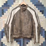 Joe Rocket School Distressed Leather Motorcycle Jacket Large Removable Liner. Fixed Price $125.00.