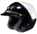 Shoei Rj Platinum-r Hi-rise Open-face Motorcycle Helmet Black/white. Fixed Price $569.99.