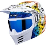 Icon Elsinore Helmet Full Face Doodle White Adult Size 3XL 0104-3443. Fixed Price $275.00.