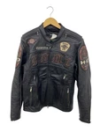 Harley Davidson Single Rider JACKET/M/COWHIDE/BLK/97129-13VM 3570. Fixed Price $437.12.