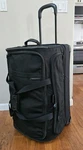 Briggs & Riley Baseline Black 29" Upright Rolling Split Duffle Bag UWD628. Fixed Price $255.00.