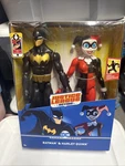 Mattel Dc Justice League Action Batman & Harley Quinn 12" Figure Set New Box. Fixed Price $29.95.