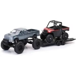 New Ray Toys 4X4 Pick-up Truck & Polaris Ranger Set Silver/red 50076. Fixed Price $31.04.