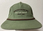 Backcountry Gear And Apparel Snapback Rope Hat Fly Fishing Adventure. Fixed Price $29.99.