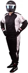 Rjs Elite Series Driving One Piece Suits Black And White Sfi 3.2A/5. Fixed Price $299.99.