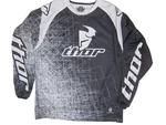 Thor Mx Motocross Racewear Black Gray Graphic Jersey Unisex. Fixed Price $18.53.