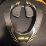 Atlas Carbon Glow Neck Brace Q416 Free Shipping. Fixed Price $150.00.