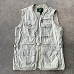 Vtg Orvis Fly Fishing Vest Jacket Pockets Md Hunting Khaki Safari Photography. Fixed Price $37.46.