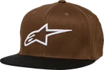 Alpinestars Ageless Flat Bill Hat - Brown/black Small/medium 1035810158010SM. Fixed Price $30.59.