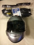 Hjc FS-15 Silver Motorcycle Helmet Small. Fixed Price $140.00.