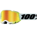 100% Accuri 2 Goggles Dunder With Yelow Mirror Lens. Fixed Price $55.00.