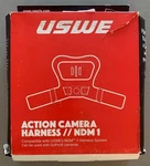 Uswe Action Camera Harness - NDM1 Black Medium Xl Motorcycle/atv. Fixed Price $42.99.