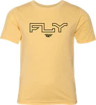 Fly Racing Youth Fits Edge Tee Banana Ys Premium Cotton-poly Blend T-shirt. Fixed Price $34.70.