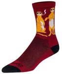 Sockguy Crew Kool Kats Socks - 6", Burgundy, Small/medium. Fixed Price $21.25.