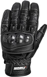 Noru Tekko Mens Leather Motorcycle Gloves Black. Fixed Price $69.99.