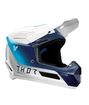 Youth Thor Fleet Helmet Full Face Storm White/navy Kid's Size Small 0111-1689. Fixed Price $169.95.