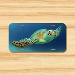 Sea Turtle License Plate Front Vehicle Auto Tag Ocean Beach Free Shipping!. Fixed Price $15.99.
