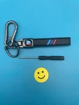 1X Black Leather Car Ring For Series Sport Bmw. Fixed Price $6.99.
