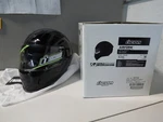 New Icon Airform Solid Gloss Black Full Face Safety Helmet Size 0101-12102. Fixed Price $99.99.