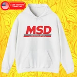 New Logo Msd Multiple Spark White Hoodie Size Hooded. Fixed Price $35.88.