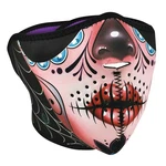 Zanheadgear Half Mask Neoprene Count (pack Of 1), Sugar Skull Reversible. Fixed Price $19.99.