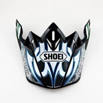 Shoei Vfx-w Visor/peak K-dub 3 Black/white/blue. Fixed Price $79.99.