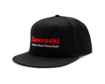 Kawasaki Let The Good Times Roll Black Flat Bill Snapback Cap K004-4122-BKNS. Fixed Price $46.35.