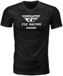 Fly Racing Evolution Tee (2022) Sm Black 352-0130S. Fixed Price $38.99.