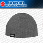 New Suzuki Beanie Gray Grey 100% Acrylic Knit Hat 990A0-17180. Fixed Price $25.25.