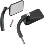 Biltwell Mirrors - Utility Side View Rectangle Perch Black Pair. Fixed Price $169.55.